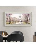 John Lewis Richard Macneil 'Eiffel Tower' Framed Print, 58 x 113cm, Multi