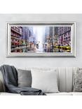 Richard Macneil 'Rainfall' New York Framed Print, 59 x 114cm, Multi