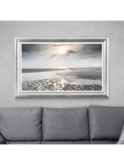 John Lewis Mike Shepherd 'Reflections of Heaven' Framed Print & Mount, 74 x 114cm, Silver/Multi - view 2, Silver/Multi