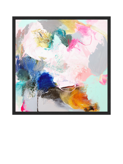 John Lewis Natasha Barnes 'Transformation' Framed Canvas Print, 86 x 86cm, Multi, Multi