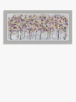 John Lewis Sara Otter 'Memories with You' Framed Print, 63 x 129cm, Pink/Multi, Pink/Multi