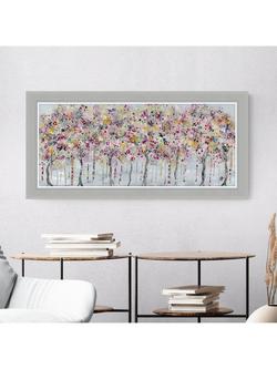 John Lewis Sara Otter 'Memories with You' Framed Print, 63 x 129cm, Pink/Multi - view 2, Pink/Multi