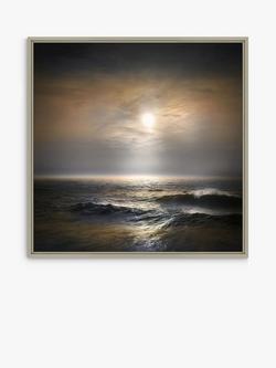 John Lewis William Vanscoy 'Hello Goodbye' Framed Canvas Print, 64.5 x 64.5cm, Orange/Multi, Orange/Multi