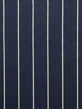 John Lewis Classic Butcher Stripe Cotton Tea Towel, Set of 2, Navy/White