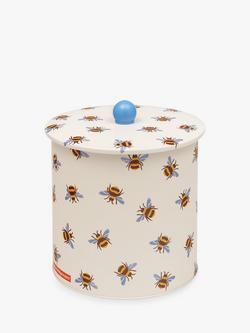 Emma Bridgewater Bumblebee Biscuit Barrel, 5L, Cream/Multi, Multi