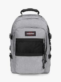 Eastpak Suplyer Laptop Sleeve Water Resistant Backpack, 38L, Sunday Grey