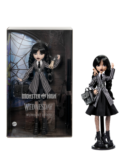 Monster High Wednesday Addams Doll - view 2, Multi