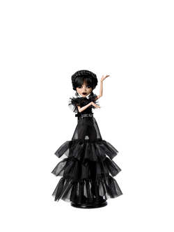 Monster High Wednesday Rave'N Dress Wednesday Doll, Multi