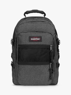 Eastpak Suplyer Laptop Sleeve Water Resistant Backpack, 38L, Black Denim