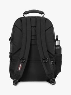 Eastpak Suplyer Laptop Sleeve Water Resistant Backpack, 38L - view 2, Black Denim