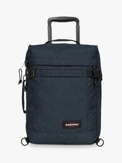 Eastpak 2-Wheel 43cm Cabin Case, Triple Denim, Triple Denim