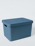 John Lewis Stackable Plastic Storage Box with Lid, Large