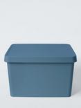 John Lewis Stackable Plastic Storage Box with Lid, Large