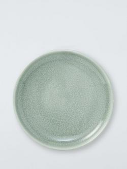 John Lewis Iona Stoneware Side Plate, 21.5cm - view 2, Green