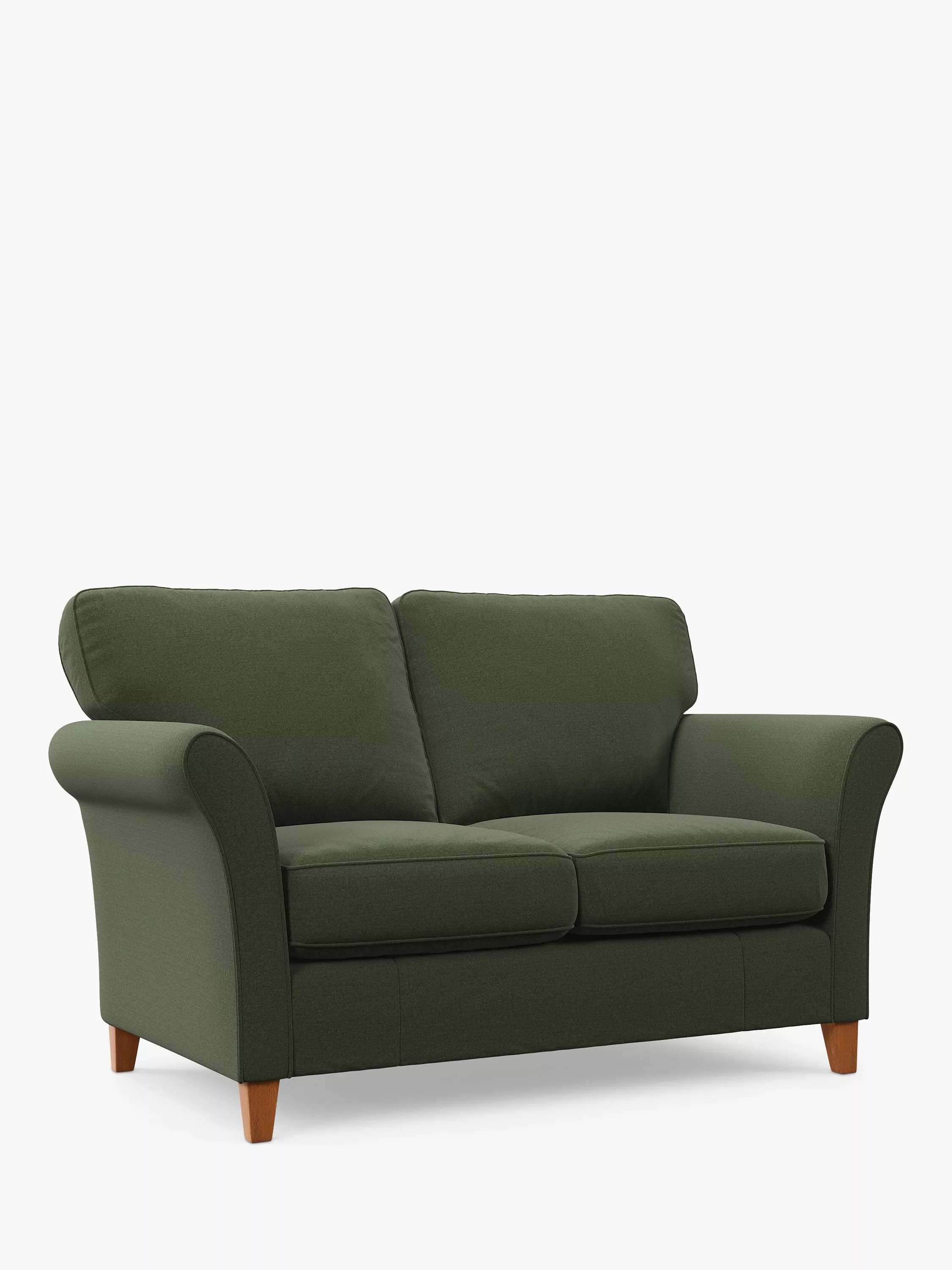 John Lewis Charlotte II Medium 2 Seater Sofa, Light Leg