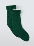 John Lewis Diamond Knit Lounge Socks