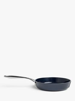 John Lewis Aluminium Ceramic Non-Stick Frying Pan, Black
