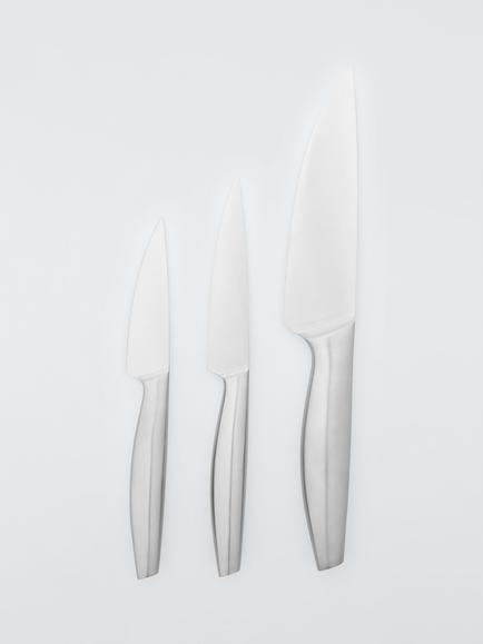 John Lewis ANYDAY Stainless Steel Kitchen Knife Set, 3 Piece, 