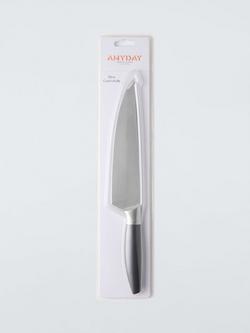 John Lewis Soft Grip Stainless Steel Cook's Knife, 20cm - view 2, 