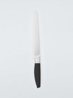 John Lewis Soft Grip Stainless Steel Bread Knife, 20cm