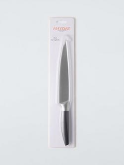 John Lewis Soft Grip Stainless Steel Carving Knife, 21cm - view 2, 