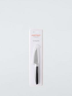 John Lewis Soft Grip Stainless Steel Paring Knife, 9cm - view 2, 