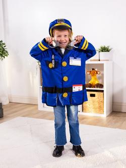 Melissa & Doug Kids' Police Officer Costume, 3 years - view 2, Multi