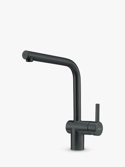 Franke Atlas Neo Swivel Spout Single Lever Kitchen Mixer Tap, Industrial Black