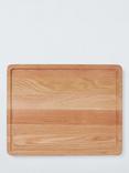 John Lewis Juice Groove Large Chopping Board, FSC-Certified (Oak Wood), Natural