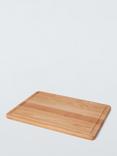 John Lewis Juice Groove Large Chopping Board, FSC-Certified (Oak Wood), Natural
