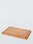 John Lewis Juice Groove Medium Chopping Board, FSC-Certified (Oak Wood), Natural