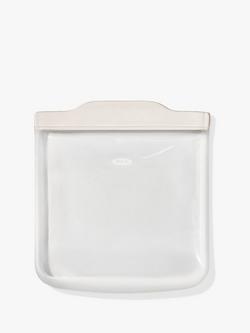 OXO Good Grips Reusable Silicone Sandwich Bag, 828ml, Clear, Clear