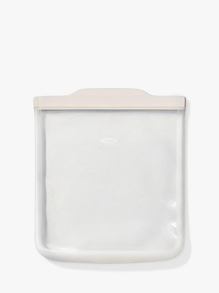 OXO Good Grips Reusable Silicone Bag, 1.8L, Clear, 
