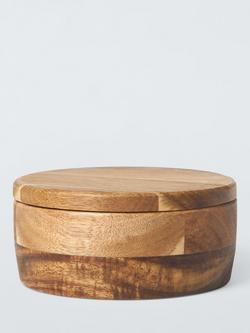 John Lewis Kitchen Pinch Pot, FSC-Certified (Acacia Wood), Natural, Natural
