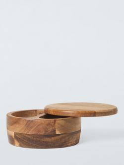 John Lewis Kitchen Pinch Pot, FSC-Certified (Acacia Wood), Natural - view 2, Natural