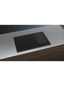 Siemens iQ700 EX851HVC1E 80cm Flex Induction Hob, Black - view 2, Black