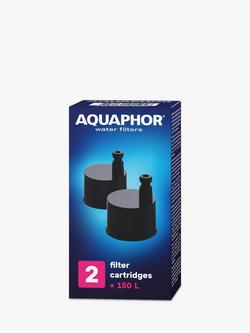 Aquaphor City Bottle Replacement Water Filter Cartridge, Pack of 2 - view 2, Black