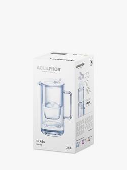 Aquaphor Glass Water Filter Jug, 2.5L, Clear - view 2, Clear