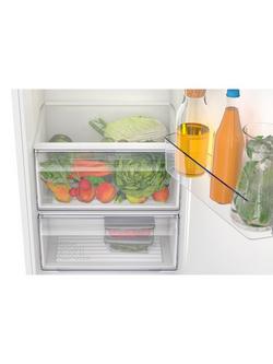 Bosch Series 2 KIR81NSE0G Integrated Fridge, White - view 2, White