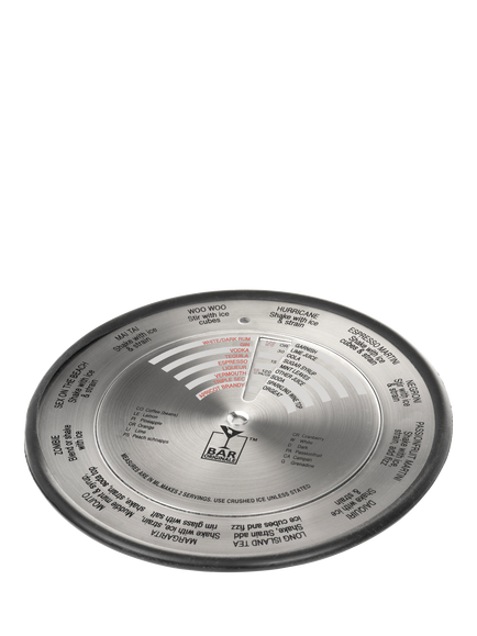 Bar Bespoke 12 Recipe Cocktail Compass, 