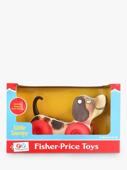 Fisher Price Classics Little Snoopy Pull-Along Toy - view 2, Multi
