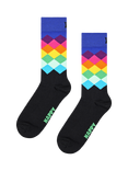 Happy Socks Big Dot Socks Gift Set, Pack of 4, Black/Multi