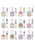 Squishmallows Squish-a-longs Clip-a-Longs Set