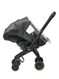 Doona X Stroller Rain Cover, Black