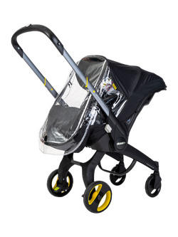 Doona Stroller Rain Cover, Black, Black