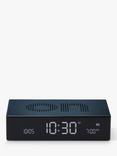 Lexon Flip Premium LCD Digital Alarm Clock, Dark Blue