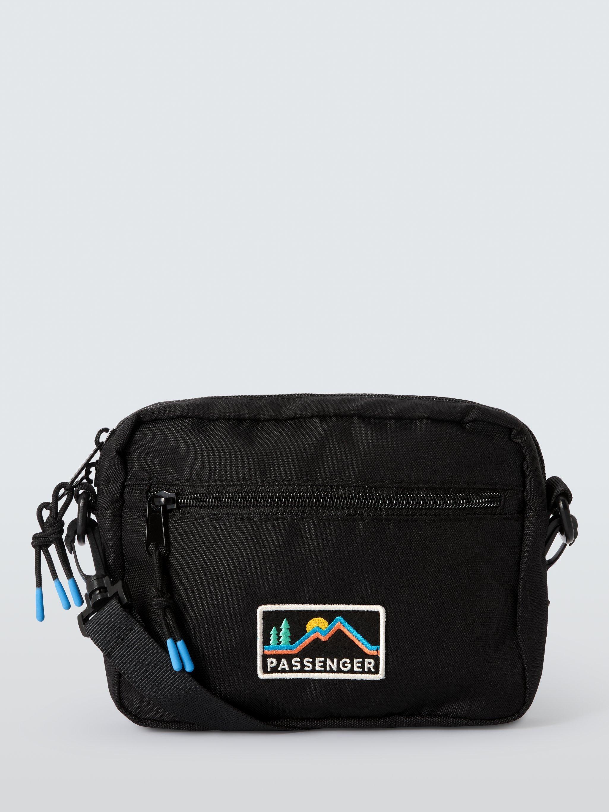 Black shoulder fanny pack hotsell