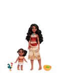 Disney Moana 2 Moana & Sister Simea Dolls Set, 5 Piece