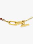 Rachel Jackson London Tourmaline Gemstone T-Bar Bracelet, Gold