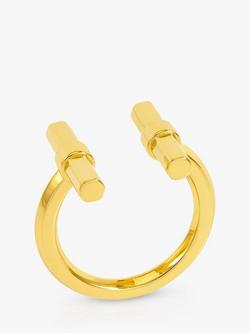Rachel Jackson London Adjustable T-Bar Ring, Gold, Gold